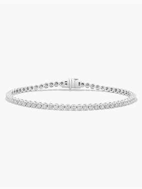 14K White Gold 1.0 CT Tennis Bracelet